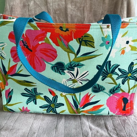 SPARTINA 449 MORELAND MARKET TOTE & COSMETIC BAG SET NEW W/ TAGS - Picture 15 of 15